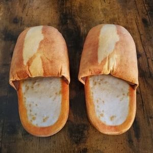 loaf of bread slippers